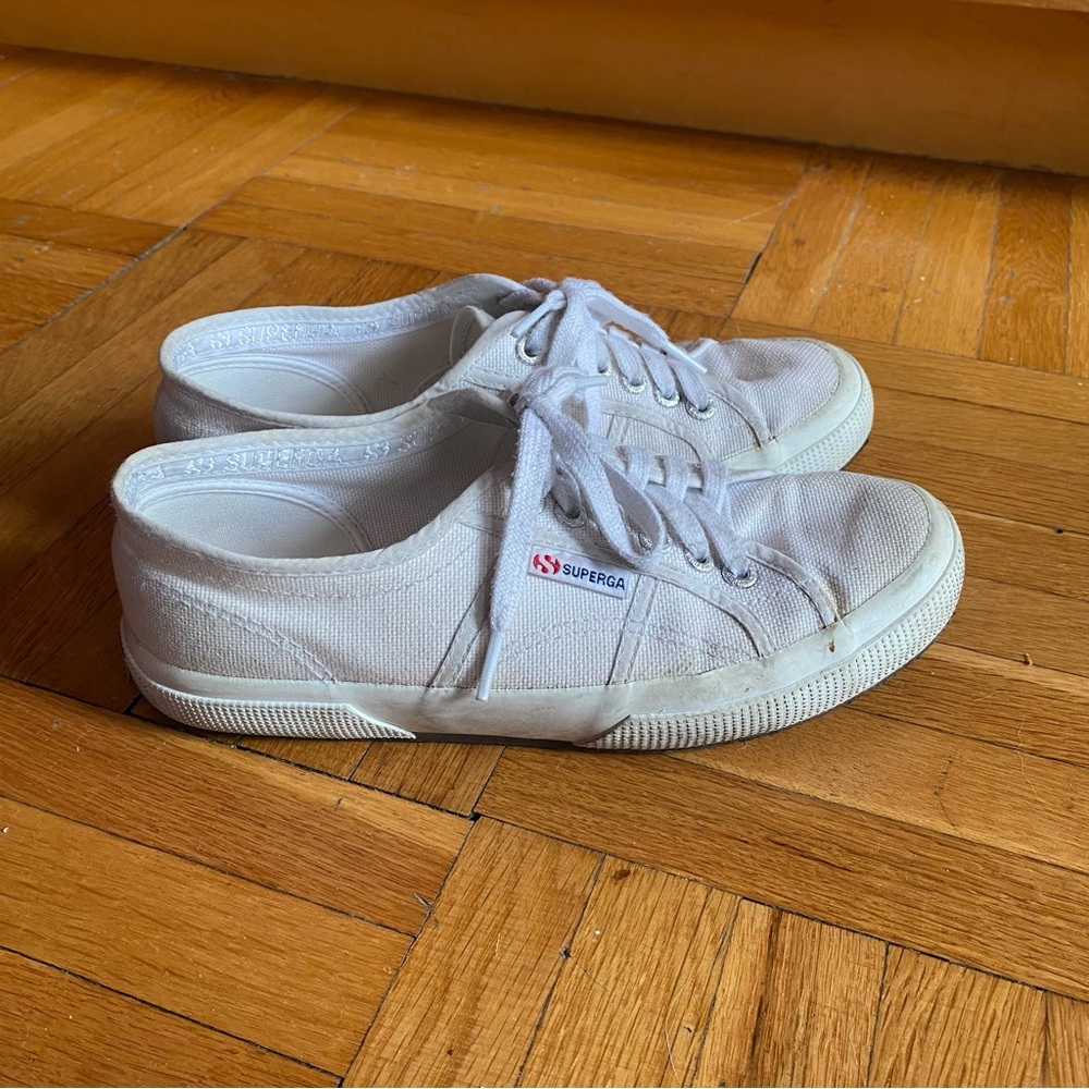 Superga 2750 COTU Classic Sneaker White/Beige (sz 39)